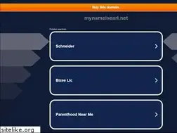 Sites similar to mynameisearl.net