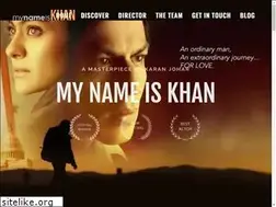 Sites similar to mynameiskhanthefilm.com