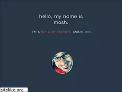 Sites similar to mynameismosh.com