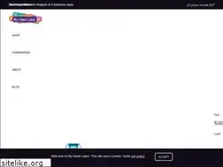Sites similar to mynamelabel.com.au
