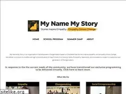 Sites similar to mynamemystory.org