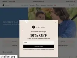 Sites similar to mynamenecklacecanada.com