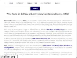 Sites similar to mynameonpics.com