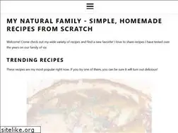 Sites similar to mynaturalfamily.com