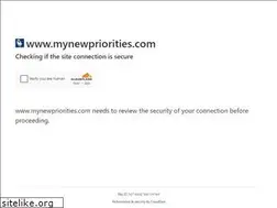 Sites similar to mynewpriorities.com