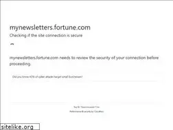 Sites similar to mynewsletters.fortune.com