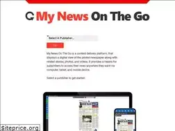Sites similar to mynewsonthego.com