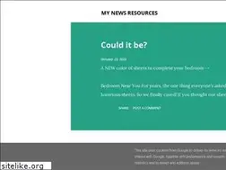 Sites similar to mynewsresources.blogspot.com