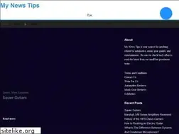 Sites similar to mynewstips.com