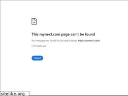 Sites similar to mynex1.com