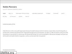 Sites similar to mynobleplanners.org