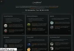 Sites similar to mynoise.net