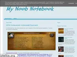 Sites similar to mynoobnotebook1.blogspot.com