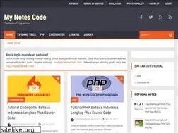 Sites similar to mynotescode.com