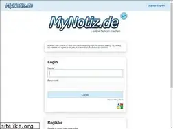 Sites similar to mynotiz.de