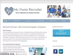 Sites similar to mynurserecruiter.com