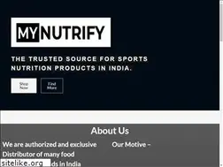 Sites similar to mynutrify.com