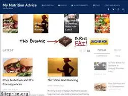 Sites similar to mynutritionadvice.com
