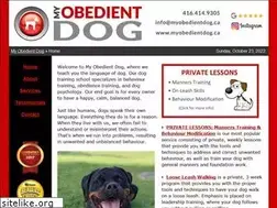 Sites similar to myobedientdog.ca