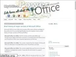 Sites similar to myofficepower.blogspot.com