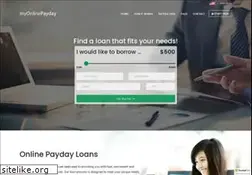 Sites similar to myonlinepayday.com