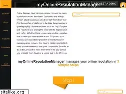 Sites similar to myonlinereputationmanager.com