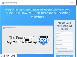 Sites similar to myonlinestartup.com