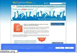 Sites similar to myopinionnow.com