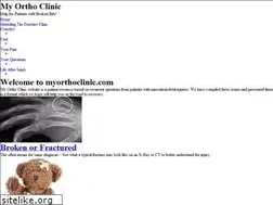 Sites similar to myorthoclinic.com