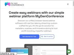 Sites similar to myownconference.com