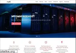 Sites similar to myownfreehost.net