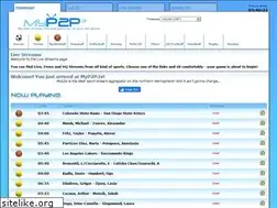 Sites similar to myp2p.tv