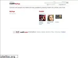 Sites similar to mypage.rediff.com