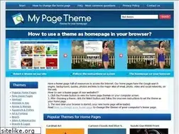Sites similar to mypagetheme.com