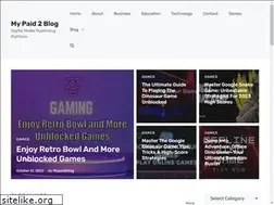 Sites similar to mypaid2blog.com