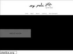 Sites similar to mypaleskin.blogspot.com