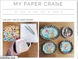 Sites similar to mypapercrane.com
