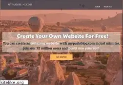 Sites similar to myparisblog.com