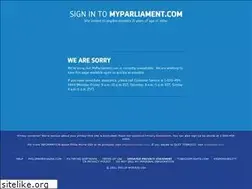 Sites similar to myparliament.com