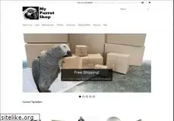Sites similar to myparrotshop.com