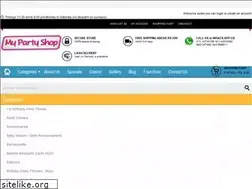 Sites similar to mypartyshoponline.com