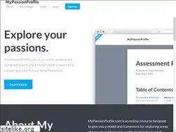 Sites similar to mypassionprofile.com