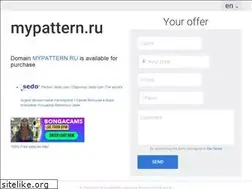 Sites similar to mypattern.ru