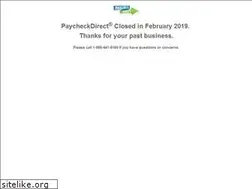 Sites similar to mypaycheckdirect.com