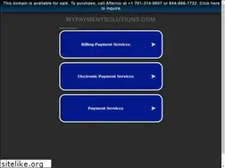 Sites similar to mypaymentsolutions.com