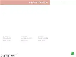 Sites similar to mypeeptoeshop.com