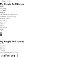 Sites similar to mypeopletellstories.com