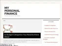 Sites similar to mypersonalfinance.com