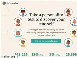 Sites similar to mypersonality.net
