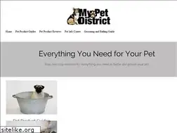 Sites similar to mypetdistrict.com